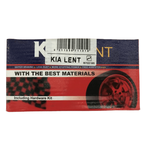 لنت-کیا لنت ترمز جلو 206 تیپ 5 و 6 کیا لنت - Image 1