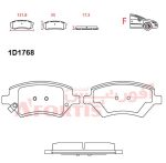 لنت ترمز جلو فونیکس X22 آفورتیس - Image 2